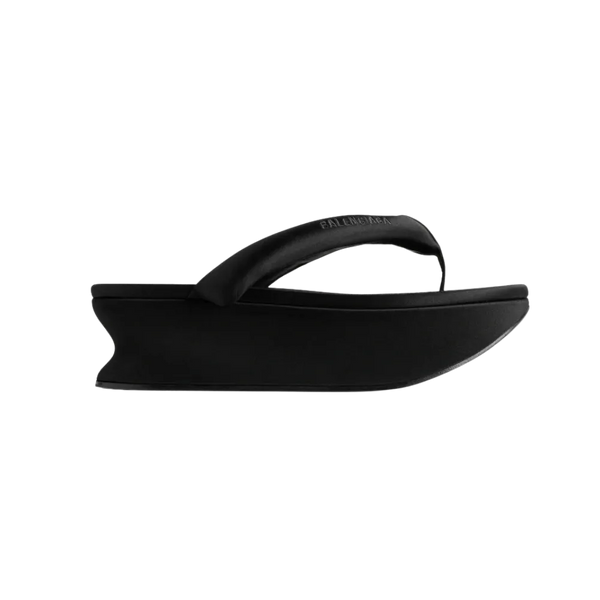 Balenciaga Gaeta Thong In Black