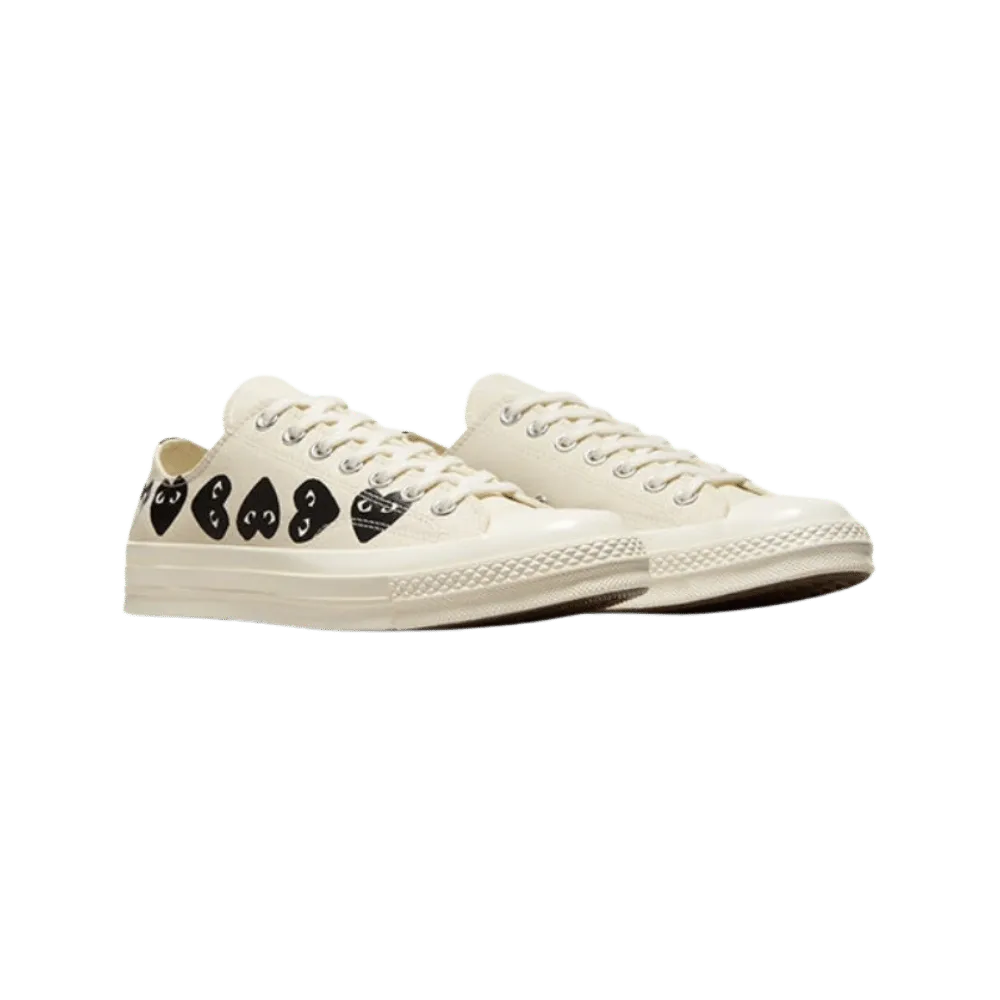 Converse x PLAY Comme des Garçons Chuck 70 Multi Heart 'Beige'