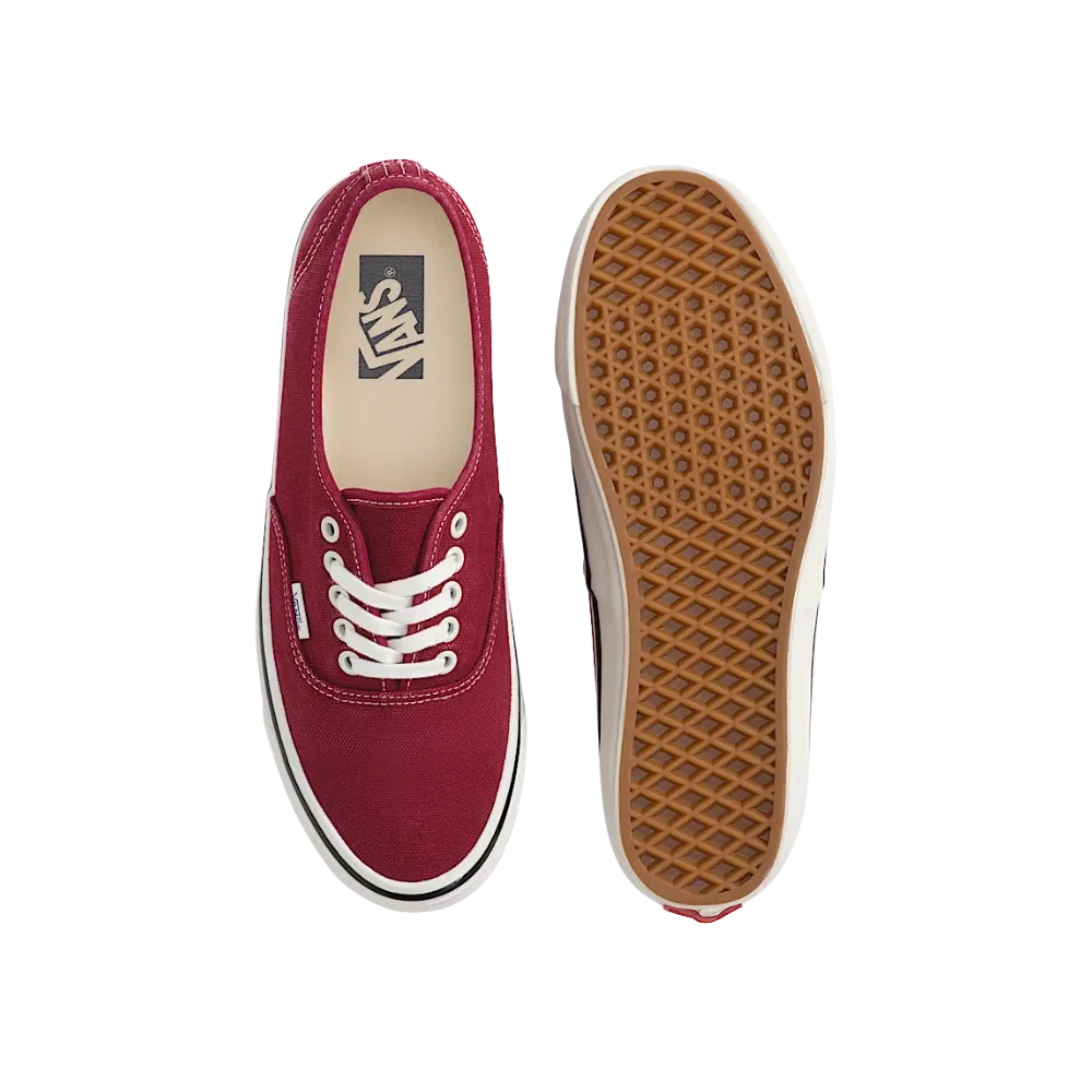 Vans Premium Authentic Shoe Bordeaux Red