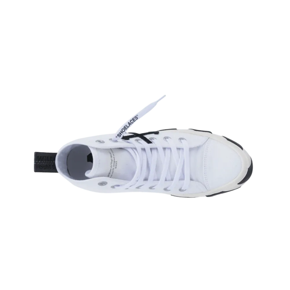 OFF-WHITE Mid Top Vulcanised Sneaker 'White'