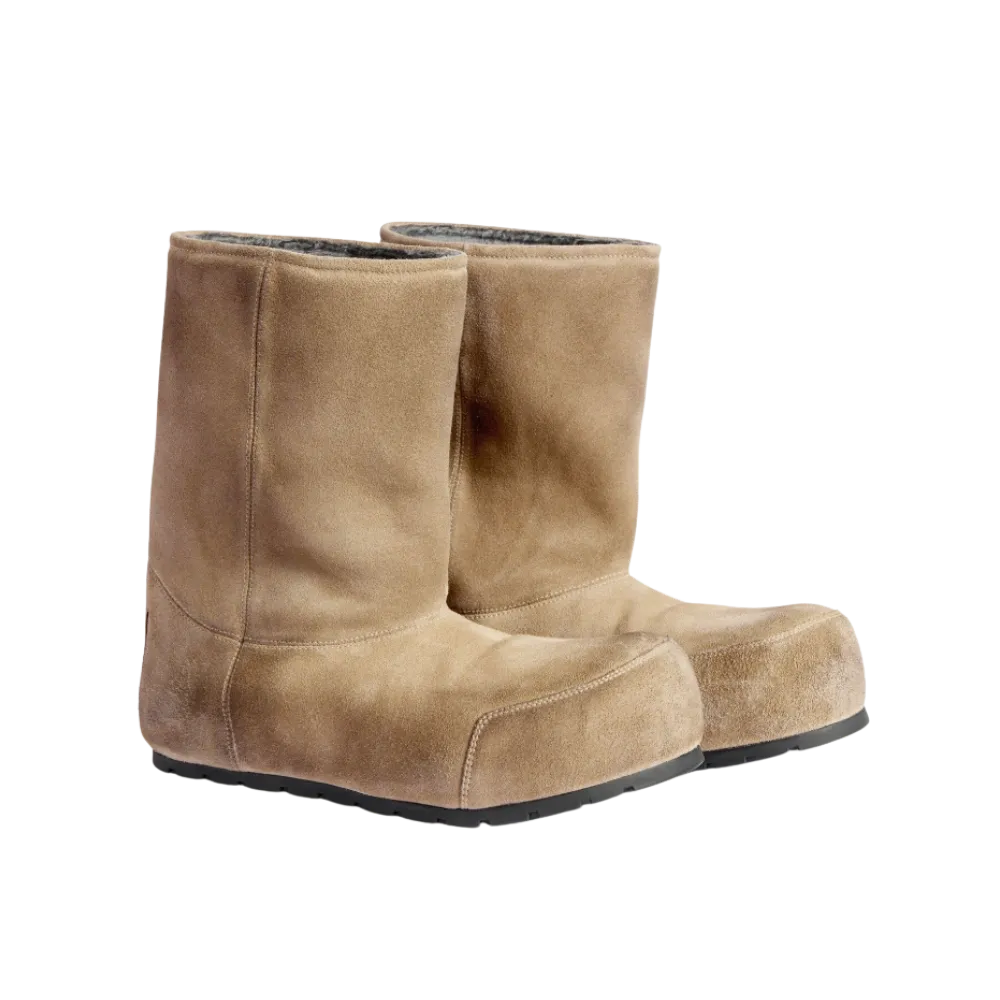 Balenciaga Dumbo Bootie In Beige