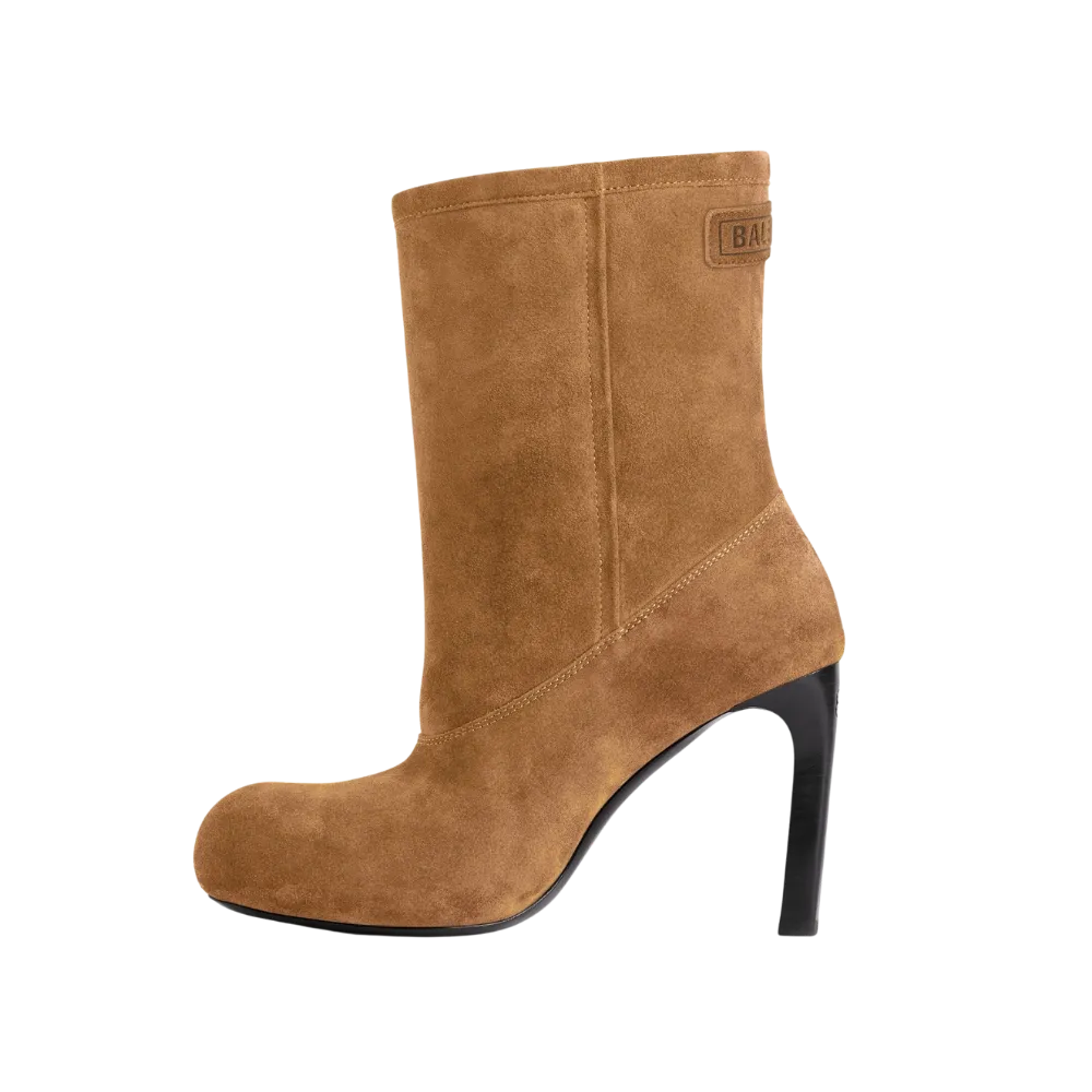 Balenciaga Fargo Bootie In Brown