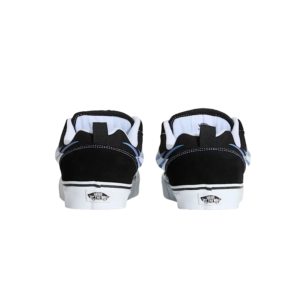 Vans Knu Skool Shoe Black And Blue