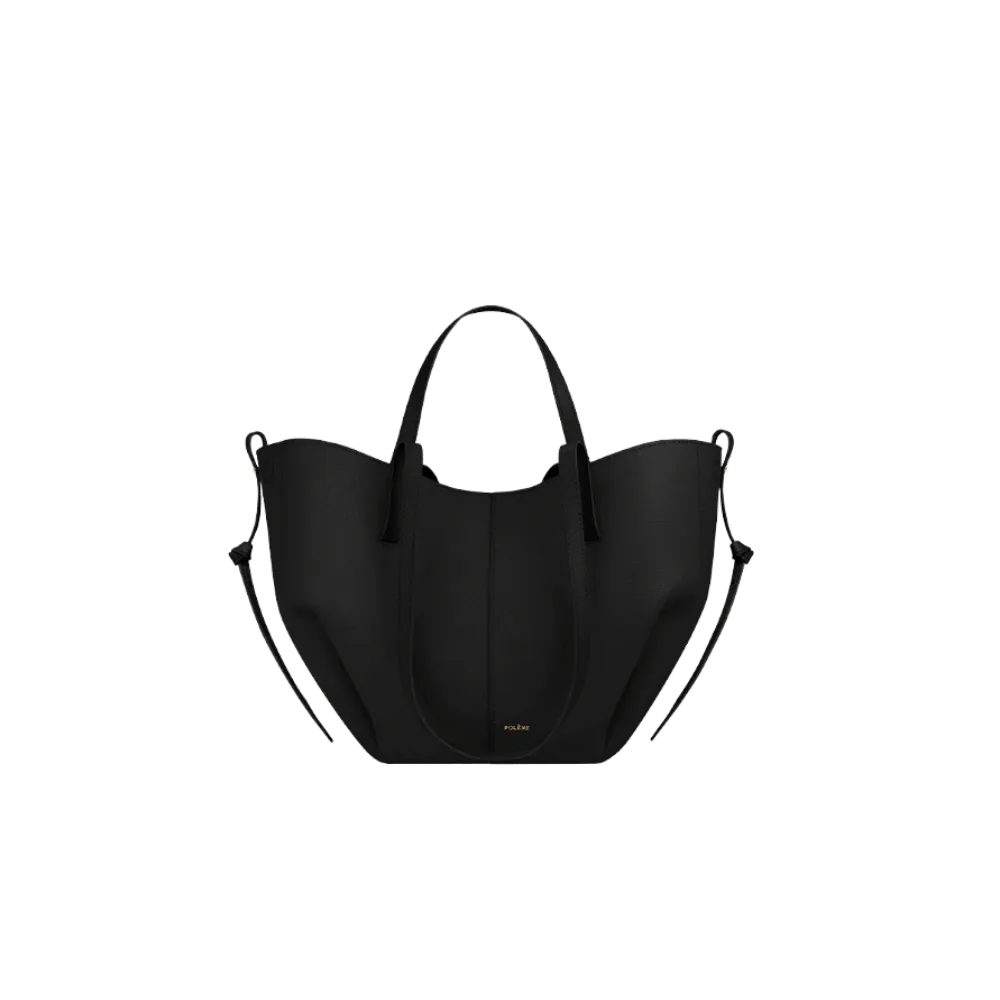 Polene Cyme Mini Textured Black