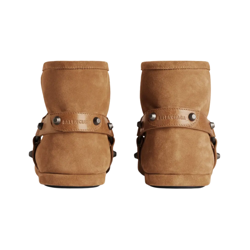 Balenciaga Alaska Soft Bootie In Camel