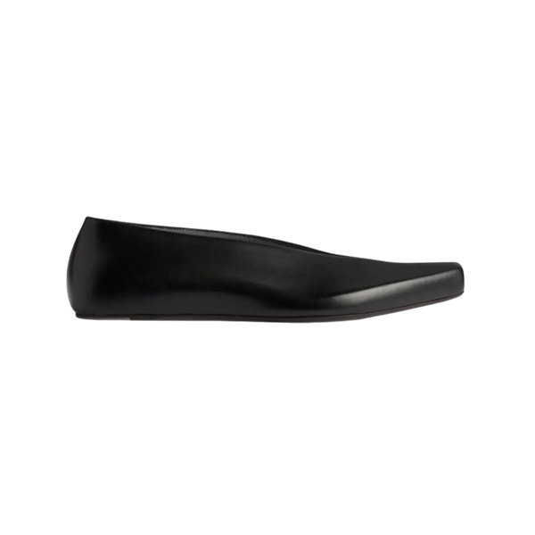 Balenciaga Duchesse Ballerina Flat In Black