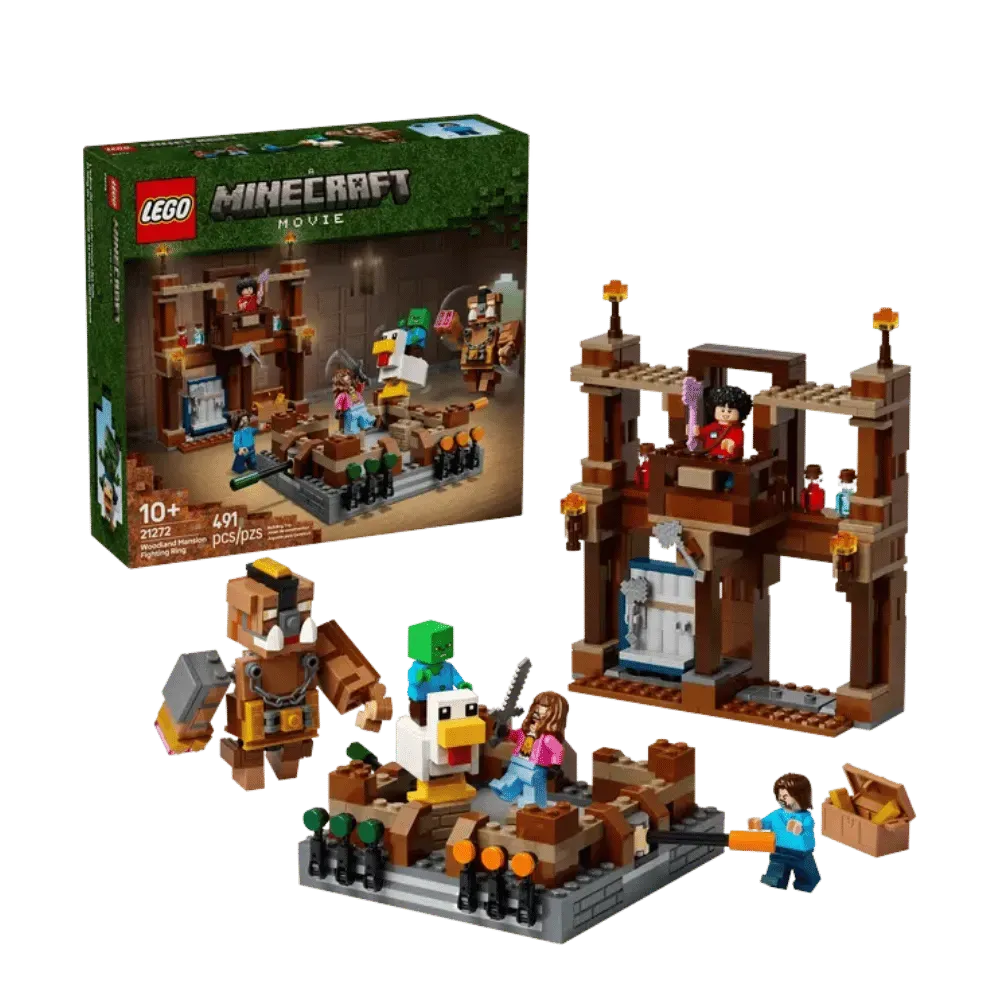 Lego Minecraft Woodland Mansion Fighting Ring