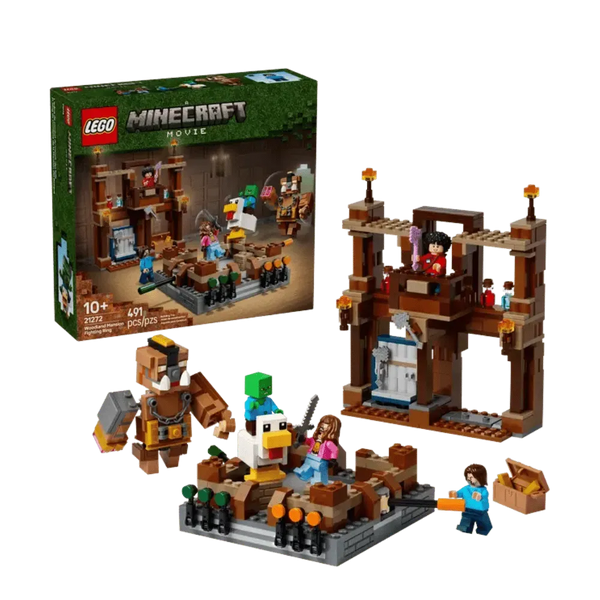Lego Minecraft Woodland Mansion Fighting Ring