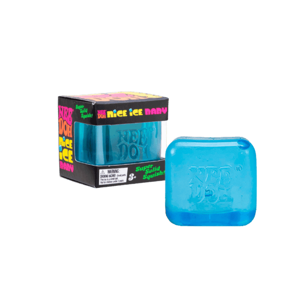 NeeDoh Nice Ice Baby Squishy Fidget Toy Blue