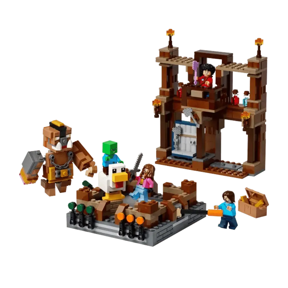 Lego Minecraft Woodland Mansion Fighting Ring
