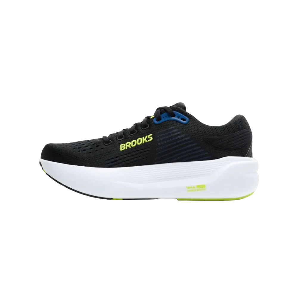 Brooks Ghost Max 3 Black Navy Acid Lime
