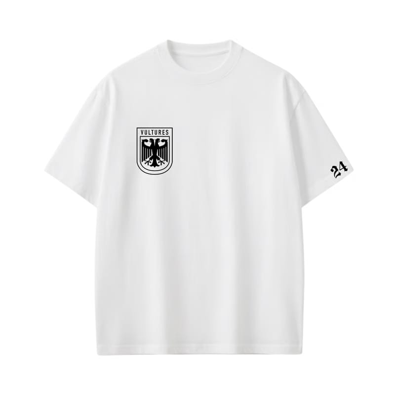 24songs 24songs 24 Songs Dark But Awake White T-Shirt