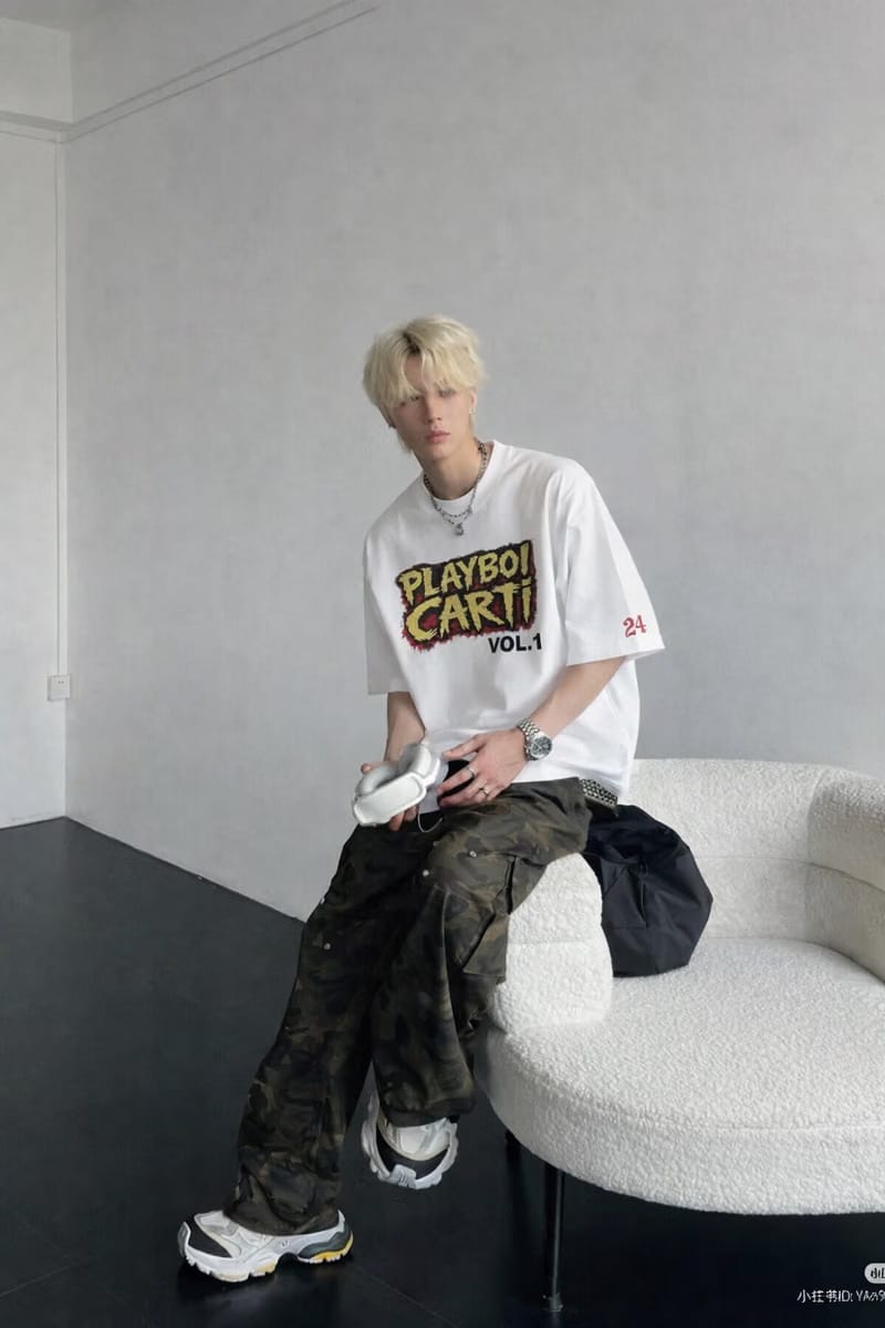 24songs 24songs Carti - Vol.1 Comic (White) T-Shirt
