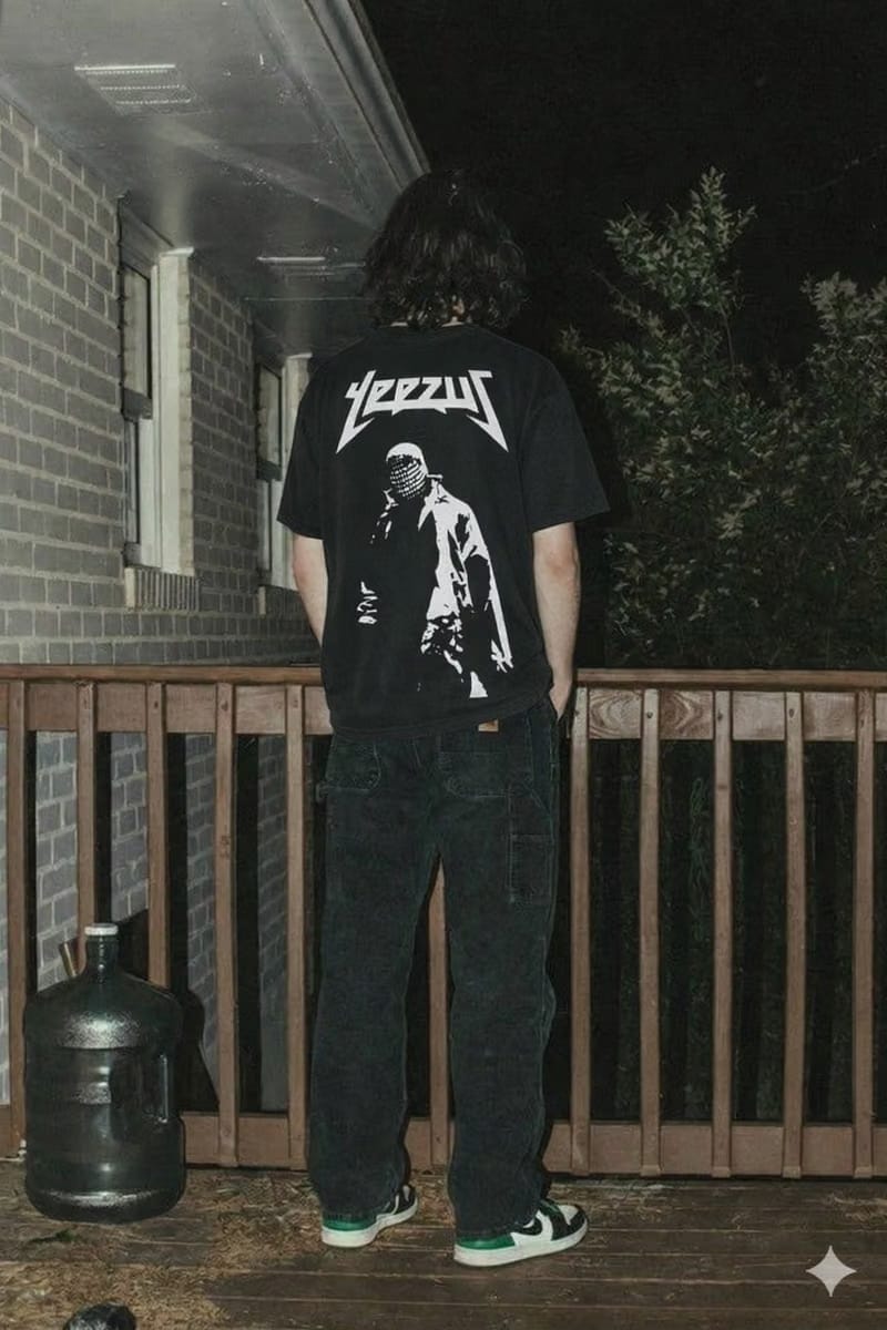24songs 24songs Ye - Yzy (Black) T-Shirt