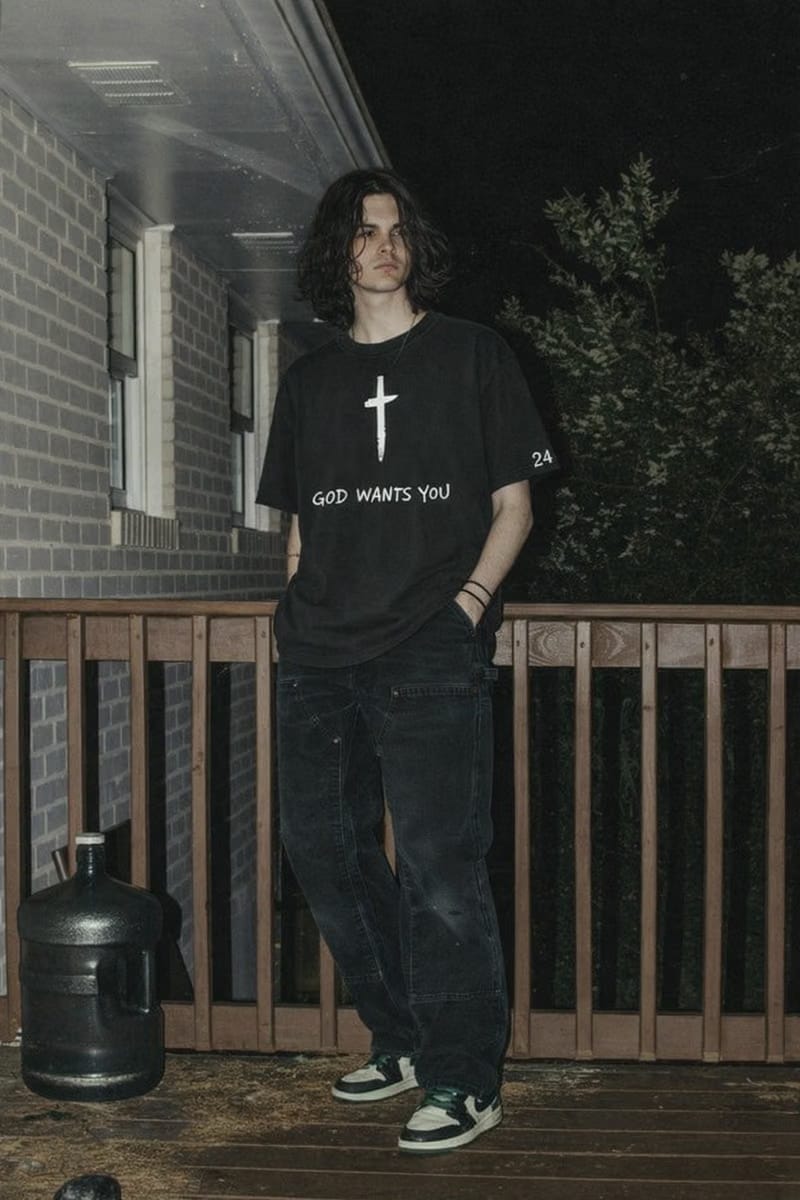 24songs 24songs Ye - Yzy (Black) T-Shirt