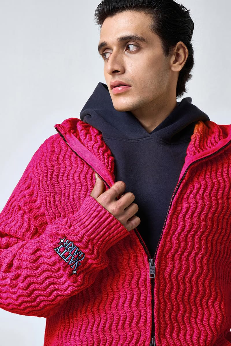 Natty Garb Natty Garb Escapist Cardigan (Pink)