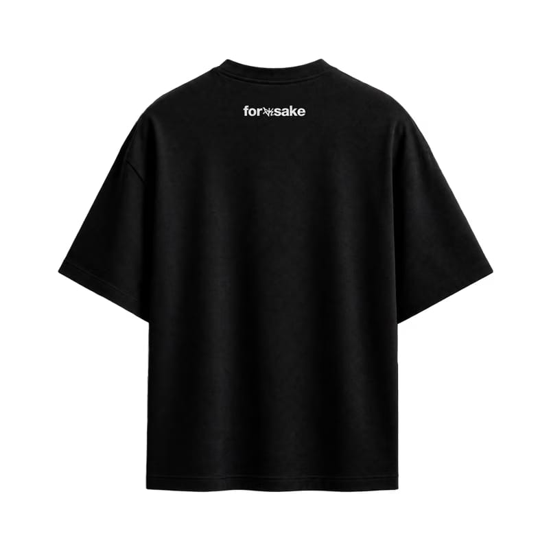 Forfksake Forfksake Chill Harder Than Party T-Shirt Black
