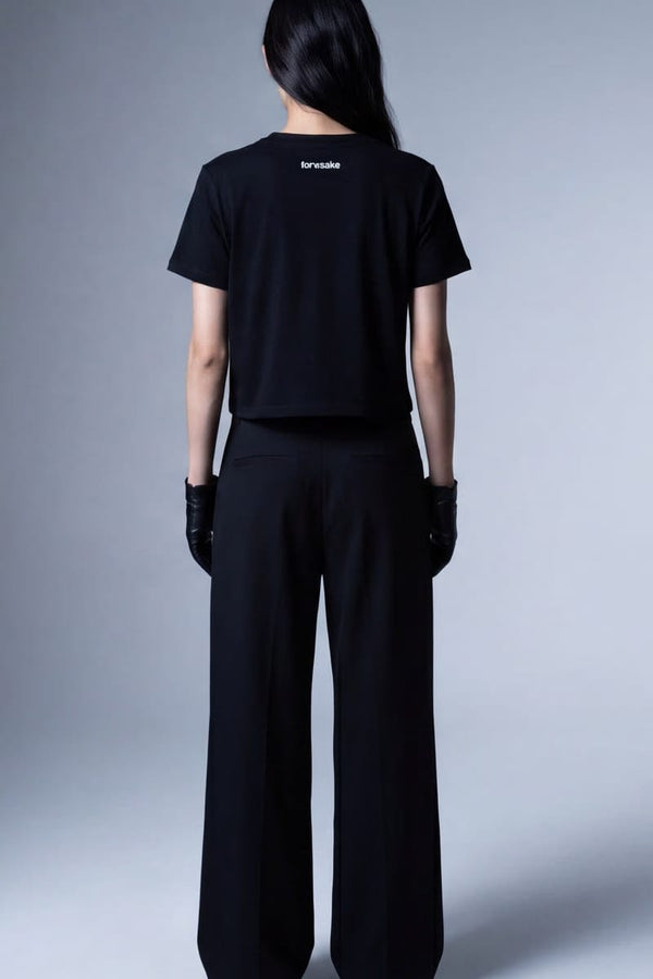 Forfksake Forfksake Spoiled B*Tch Baby Tee Black