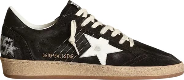 Golden Goose Golden Goose Ball Star Black White