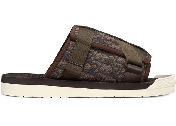 Dior Dior Alpha Sandal Ebony Dior Oblique Jacquard