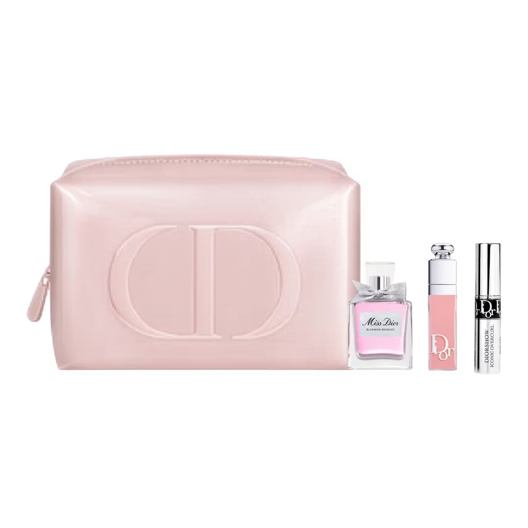 Dior Dior Miss Dior Beauty Essentials Gift Set With Pink Pouch
