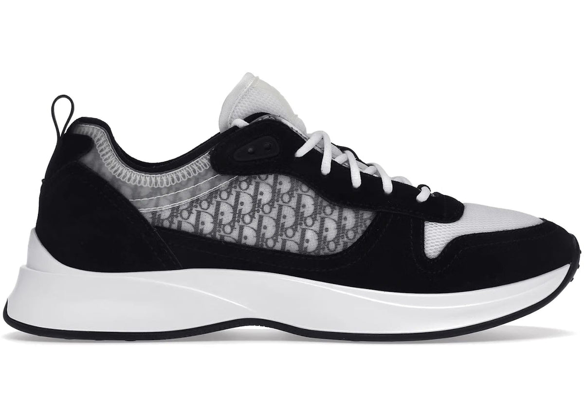 Dior Dior B25 Oblique Runner Sneaker Black Suede