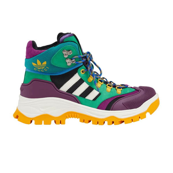 Adidas Adidas X Gucci Lace Up Boot Purple Green