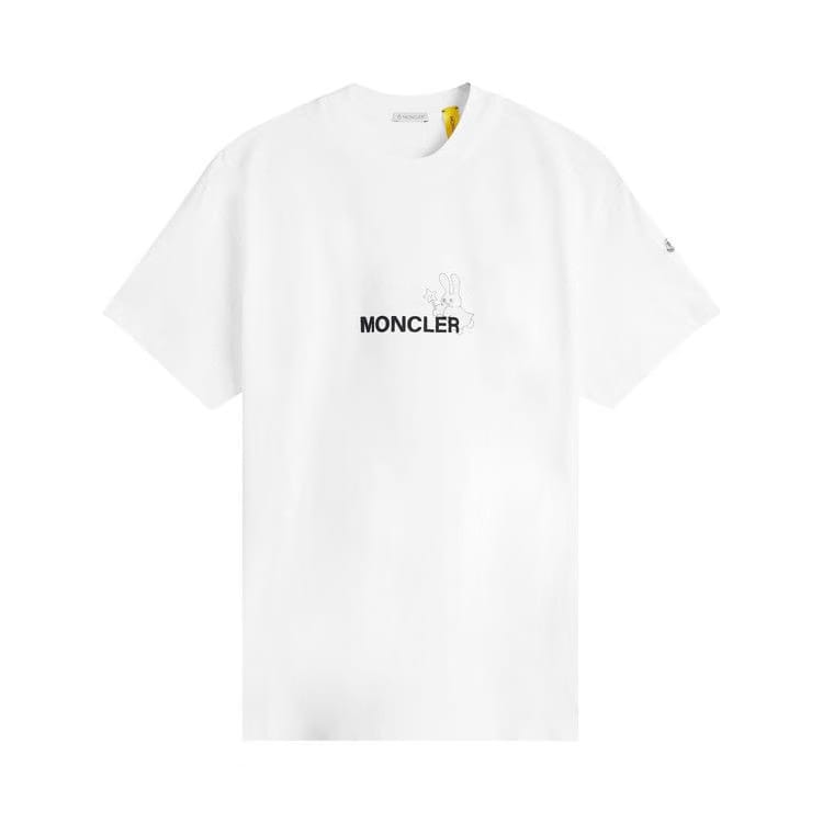 Moncler Genius Moncler Genius X Fragment Design Shorts-Sleeve T-Shirt White