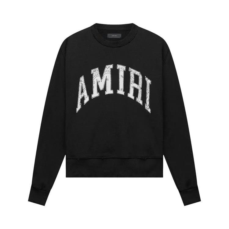 Amiri Amiri Varsity Crew Black