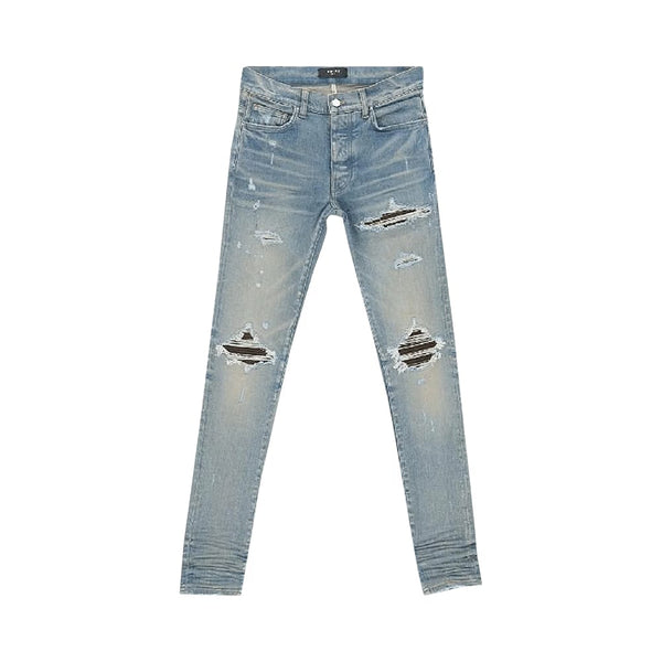 Amiri Amiri Mx1 Leather Jean Indigo