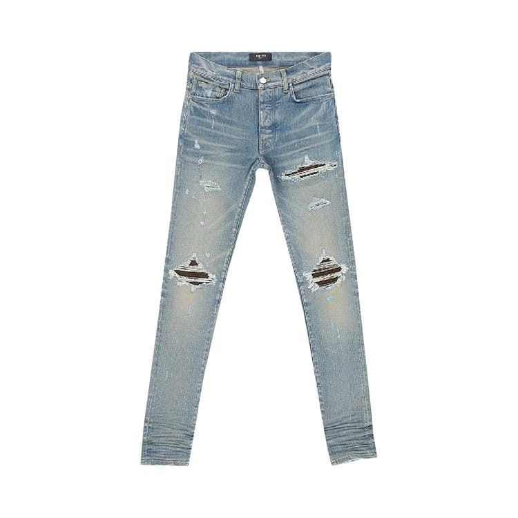Amiri Amiri Mx1 Leather Jean Indigo