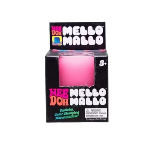 NeeDoh Mello Mallo Squishy Fidget Toy Pink