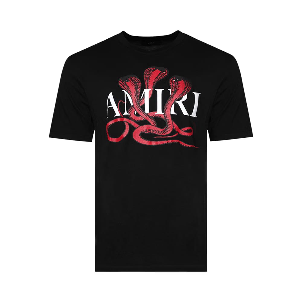 Amiri Amiri Snake T-Shirt Black/Red