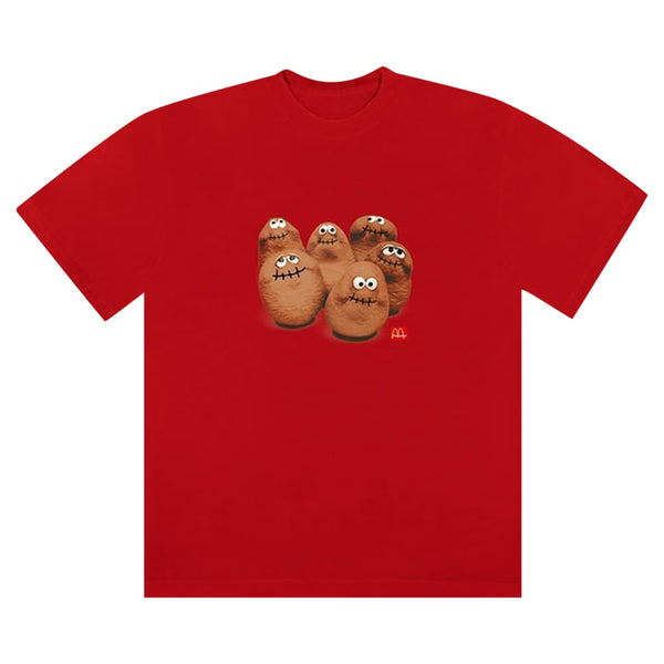 Cactus Jack By Travis Scott Cactus Jack By Travis Scott X Mcdonald's Squad T-Shirt Red