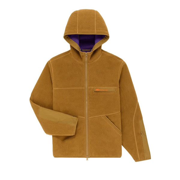 Aimé Leon Dore Aimé Leon Dore X New Balance Full Zip Fleece Hoodie Brown