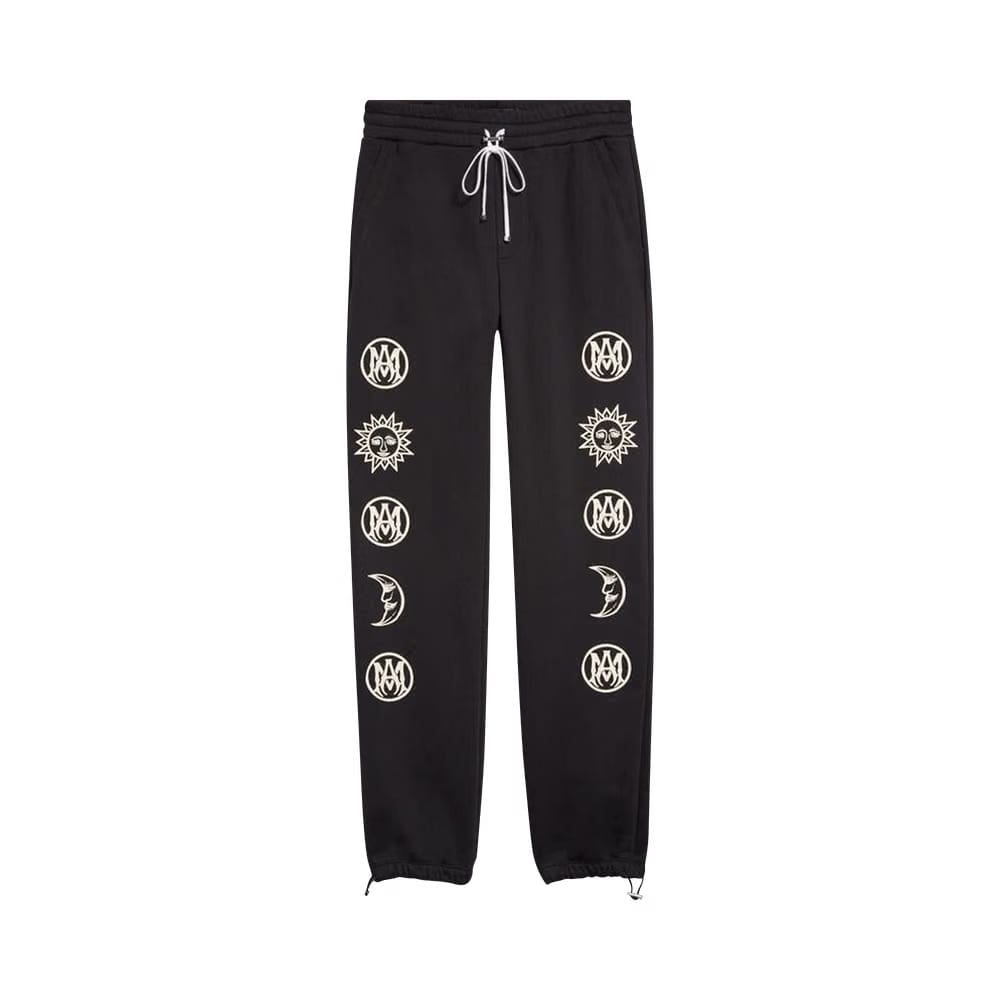 Amiri Amiri Ouija Board Sweatpants Black