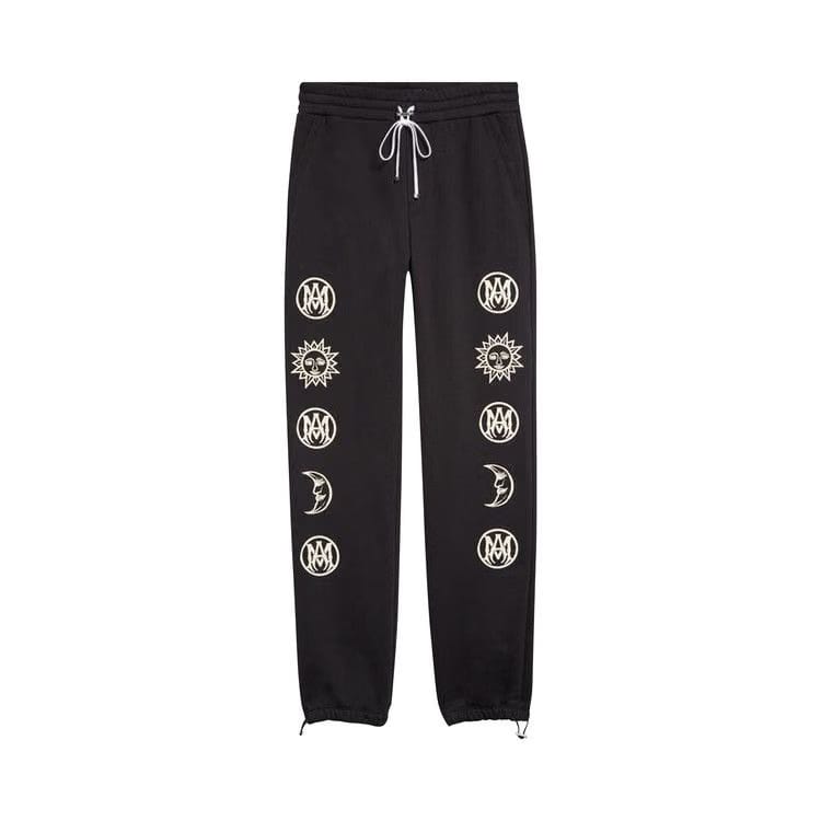 Amiri Amiri Ouija Board Sweatpants Black