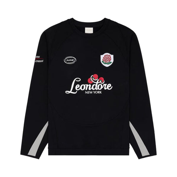 Aimé Leon Dore Aimé Leon Dore Team Leon Performance Crewneck Sweatshirt Jet Black