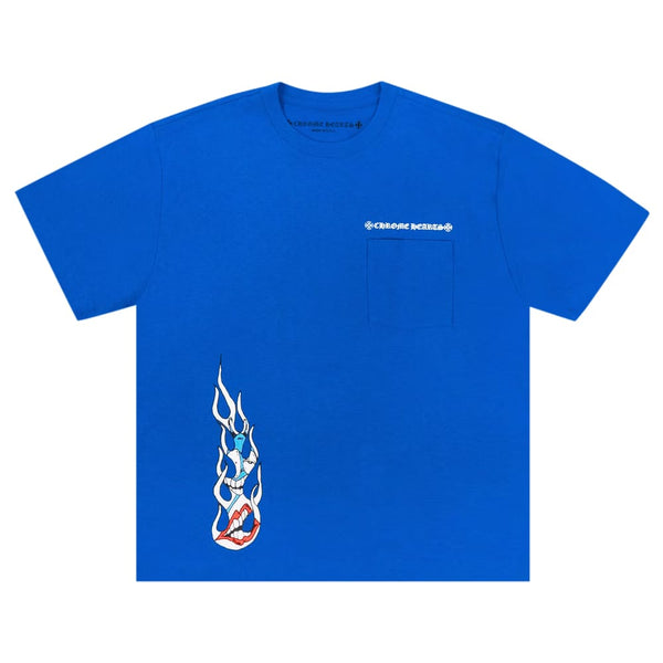 Chrome Hearts Chrome Hearts Matty Boy Space T-Shirt Blue