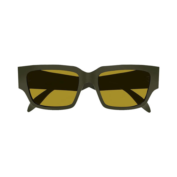 Alexander Mcqueen Alexander Mcqueen Square Sunglasses Green/Yellow