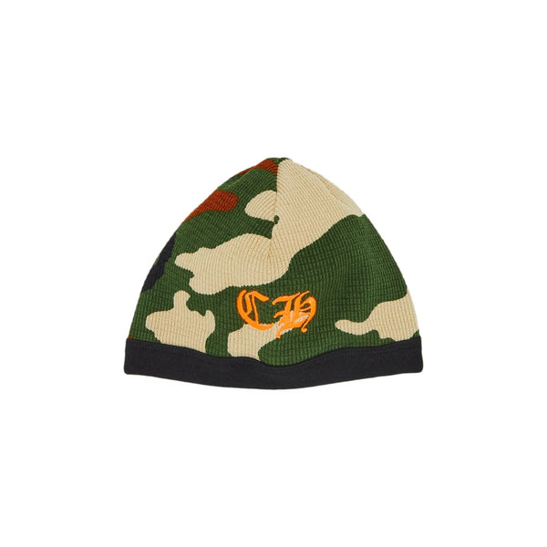 Chrome Hearts Chrome Hearts Camo Ch Biker Beanie Camo/Orange