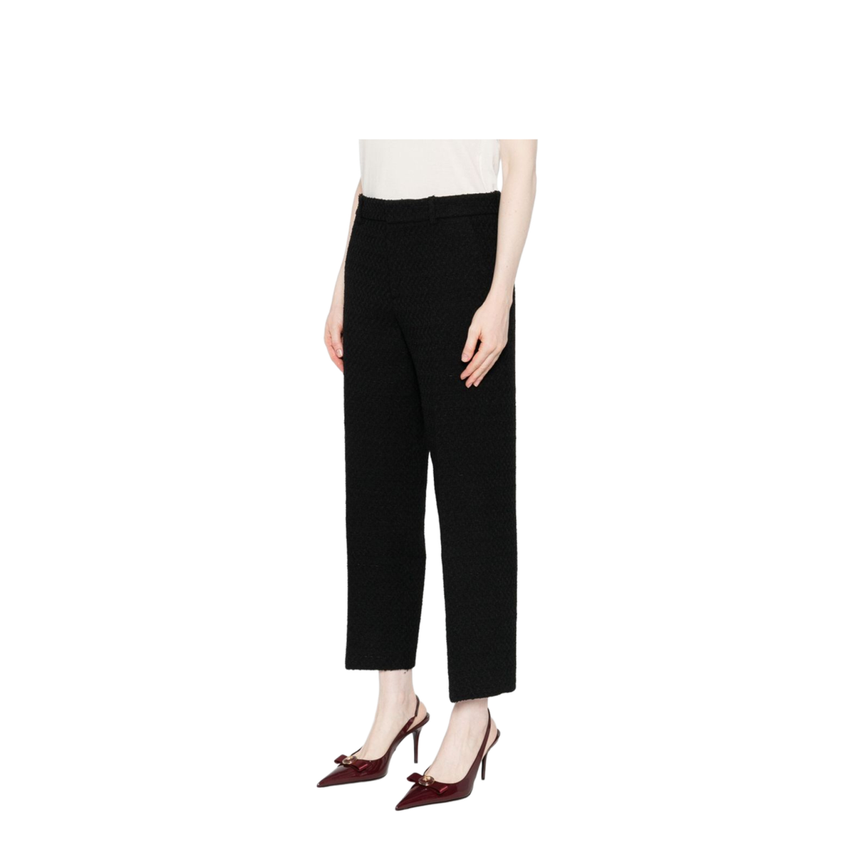 Gucci Wool Tweed Trousers