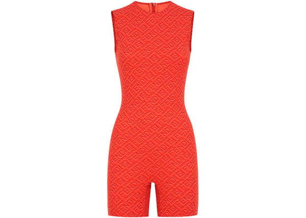 Fendi Fendi X Skims Sleeveless Mid Thigh Bodysuit Georgia