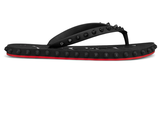 Christian Louboutin Christian Louboutin Super Loubi Flip Donna Flat Black (Women's)