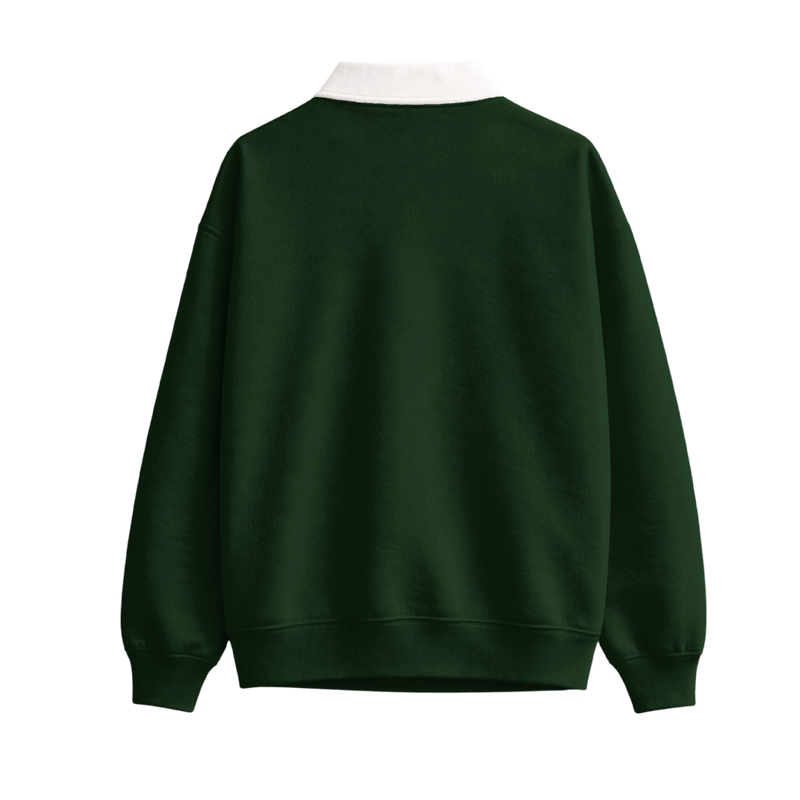 Be Autyst Be Autyst Green Polo Sweatshirt