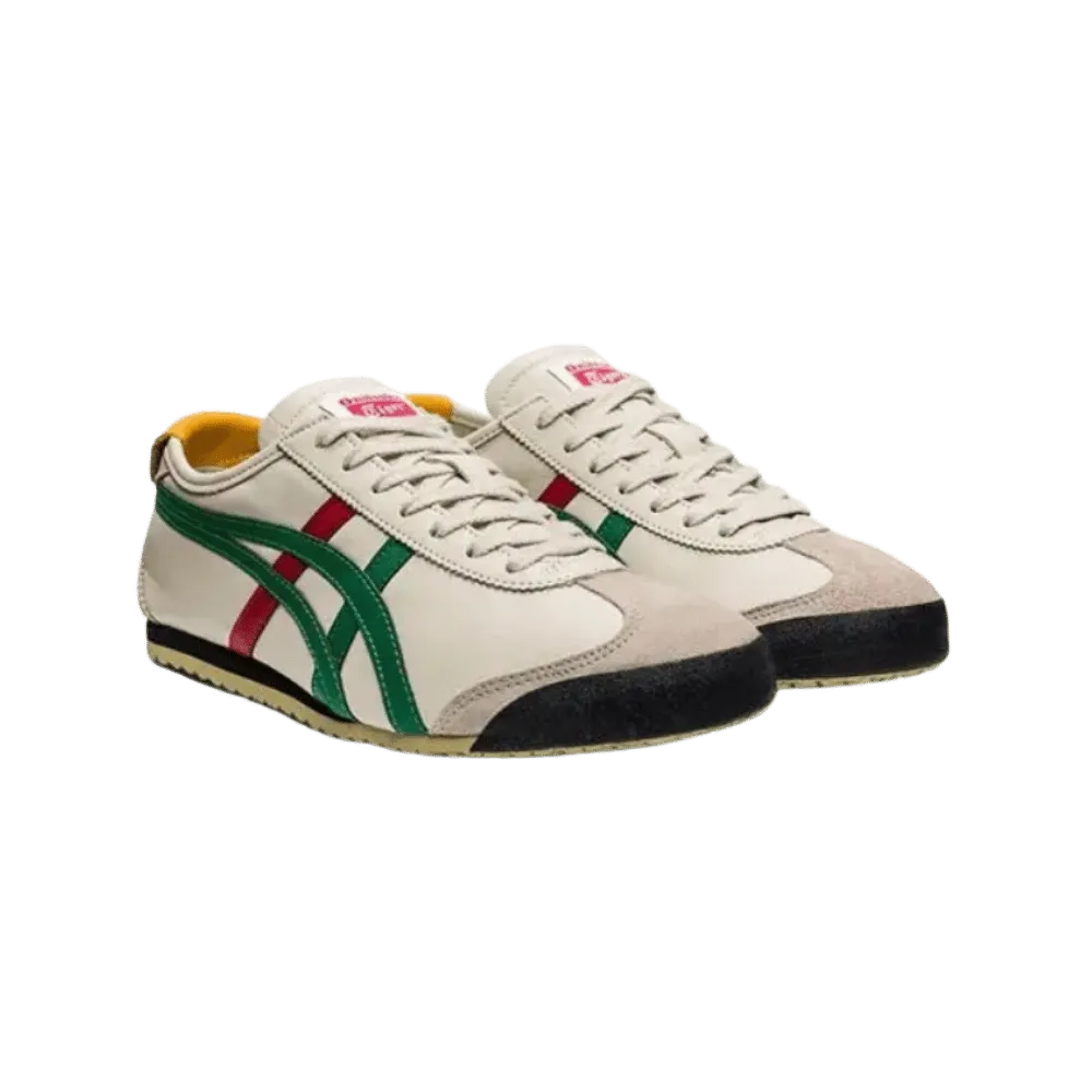 Onitsuka Tiger Mexico 66 Birch Green Red Yellow