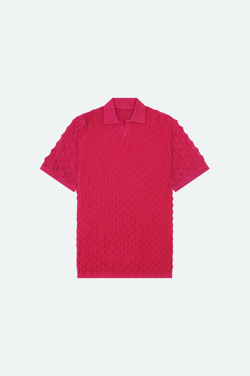 Natty Garb Natty Garb Spikey Polo (Natty Pink)