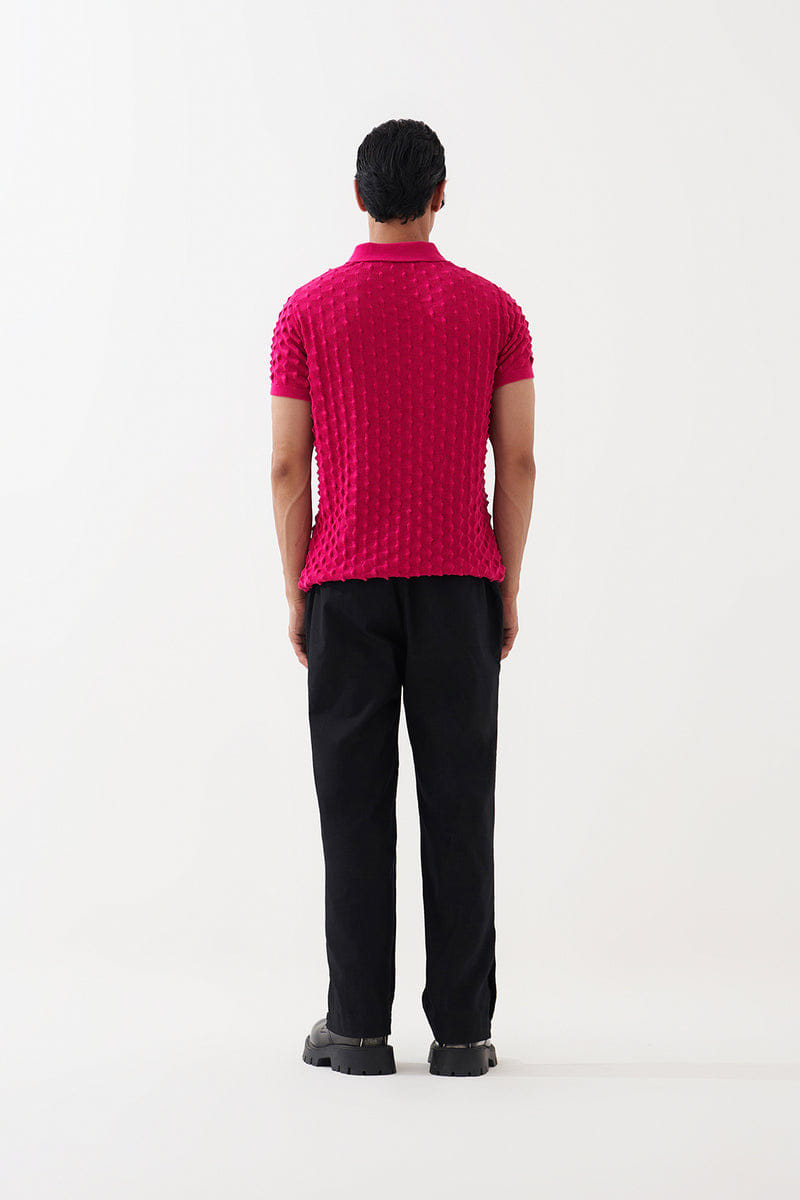 Natty Garb Natty Garb Spikey Polo (Natty Pink)