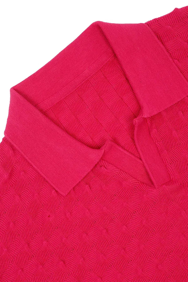 Natty Garb Natty Garb Spikey Polo (Natty Pink)