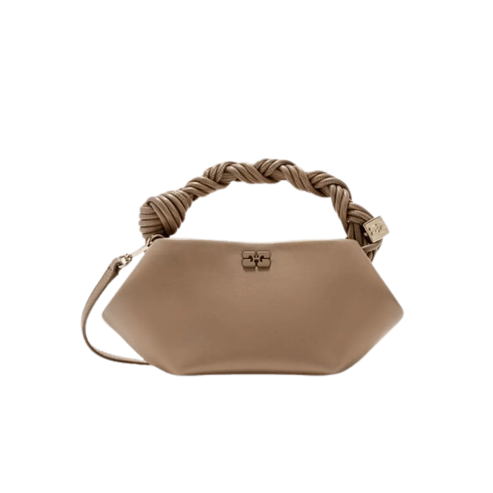 Ganni Mini Bou Bag in Brown